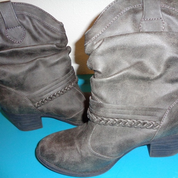 SO Detention Grey Boots Size 9 - Picture 6 of 8
